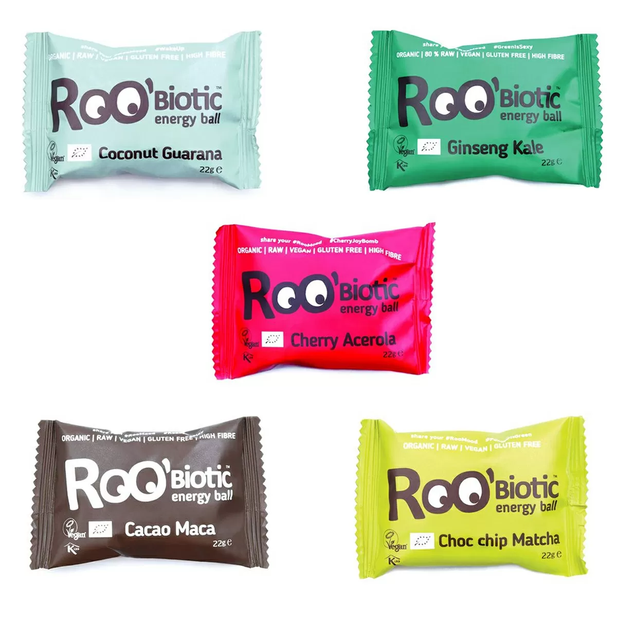 Roobiotic Energibombe Ø - 22 g