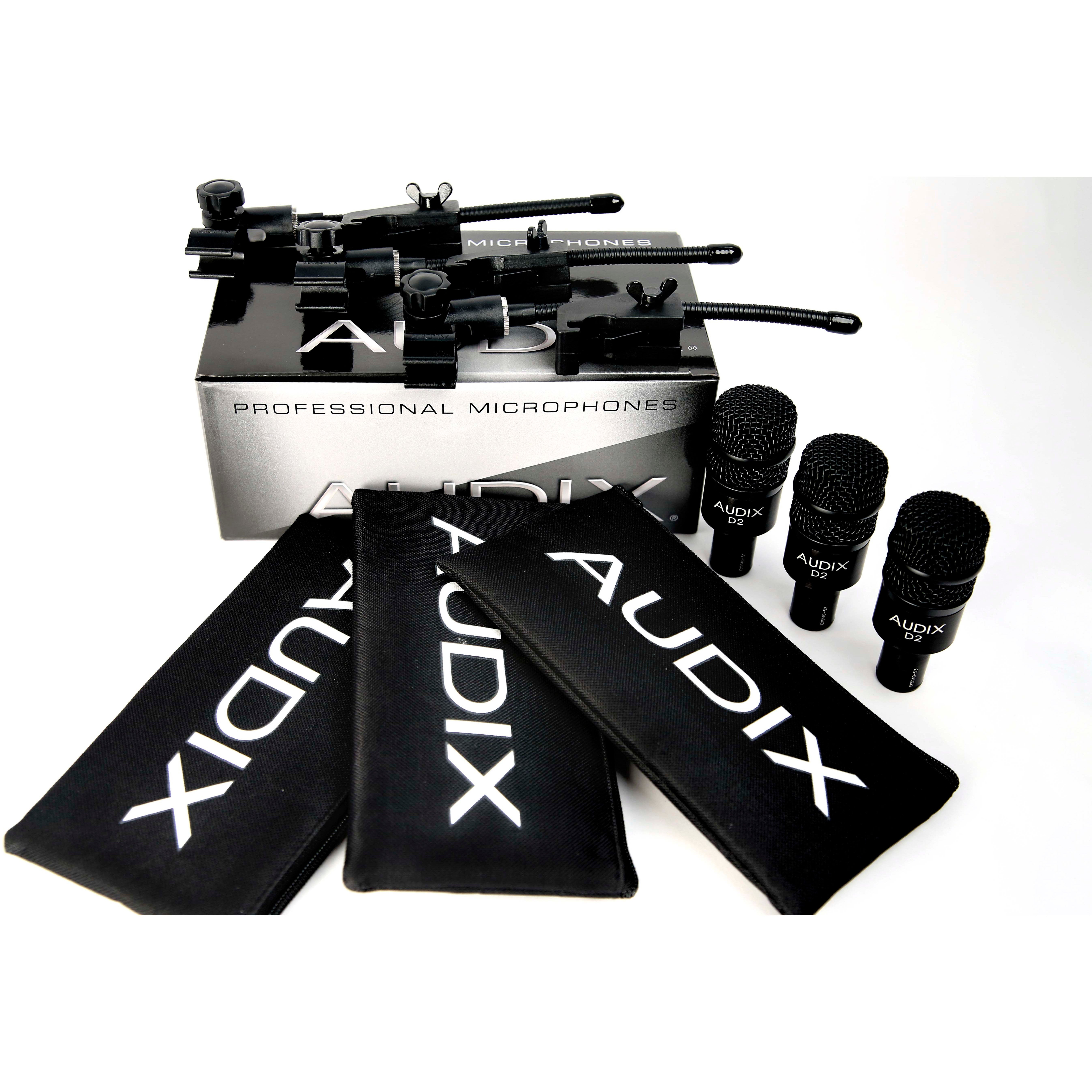 Audix D2 Trio dynamische microfoonset