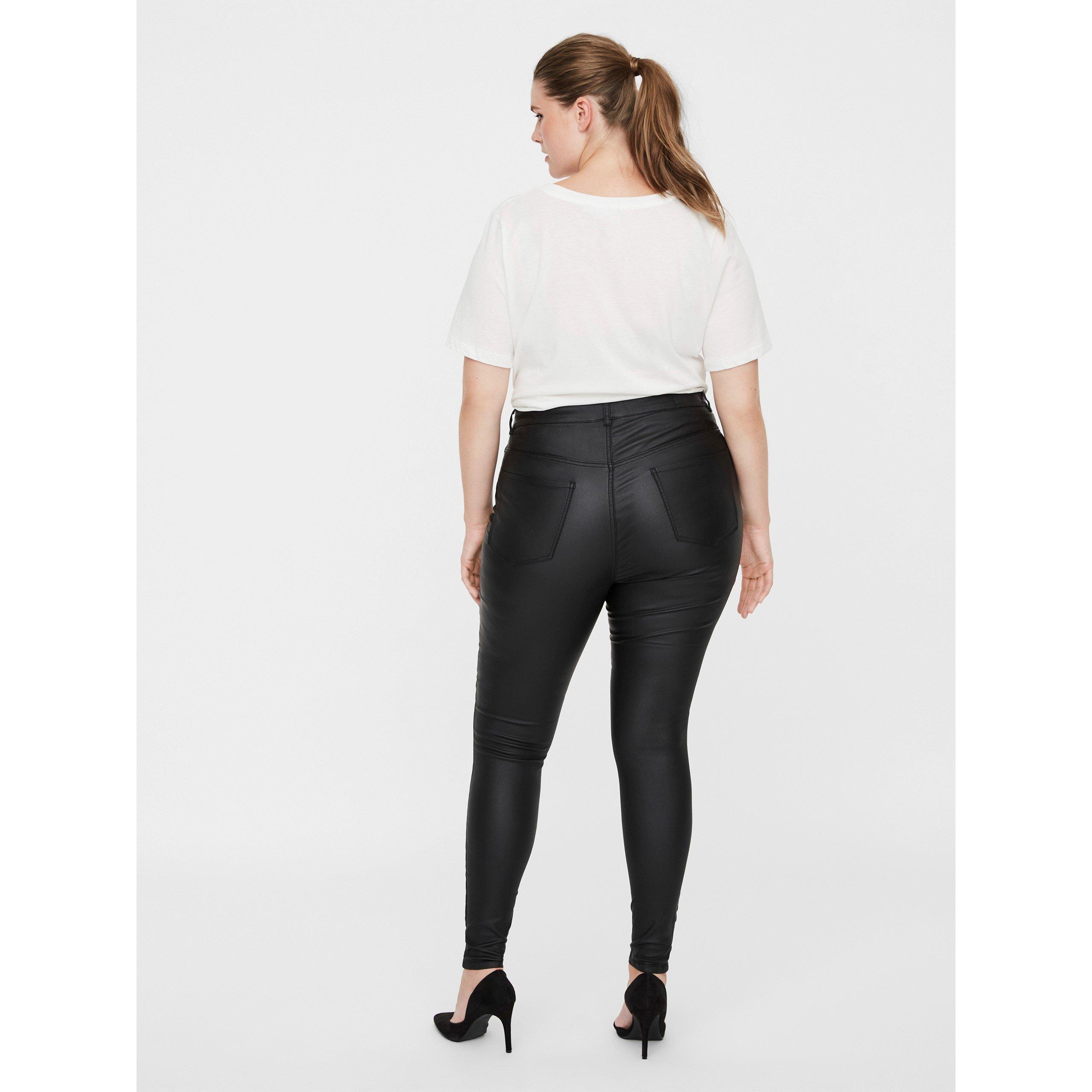 Vero Moda Curve Curved Trousers (Plus Size)