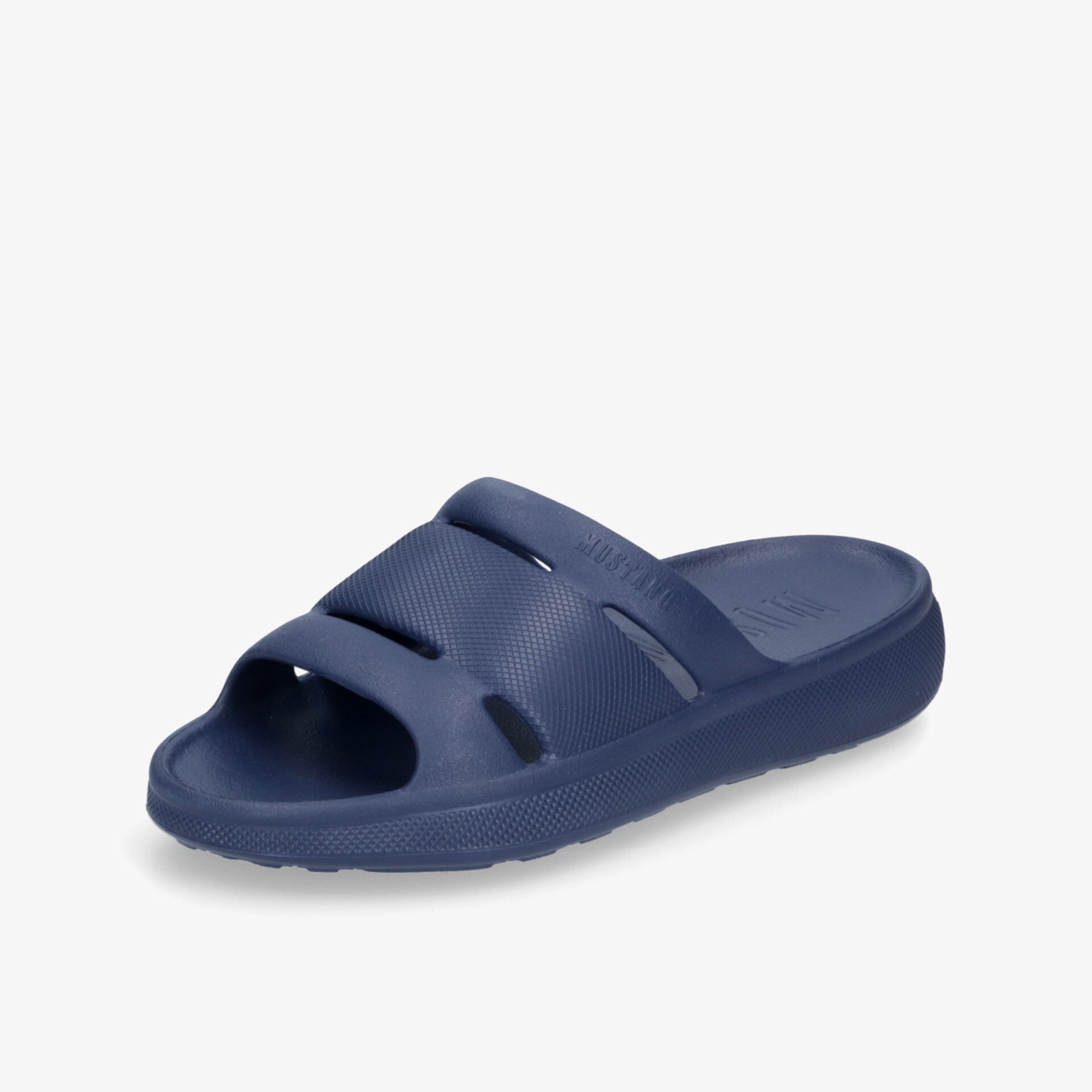 MUSTANG Herren Pantoletten blau