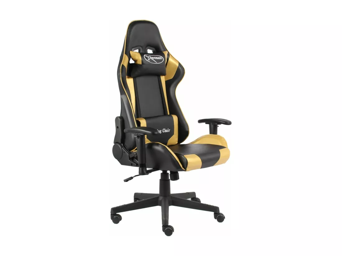 Chaise de jeu pivotante Doré PVC
