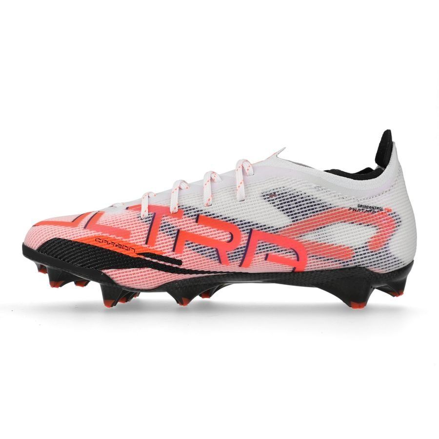 PUMA Ultra 5 Carbon FG Unlimited - Blanc/Noir/Glowing Red Femme