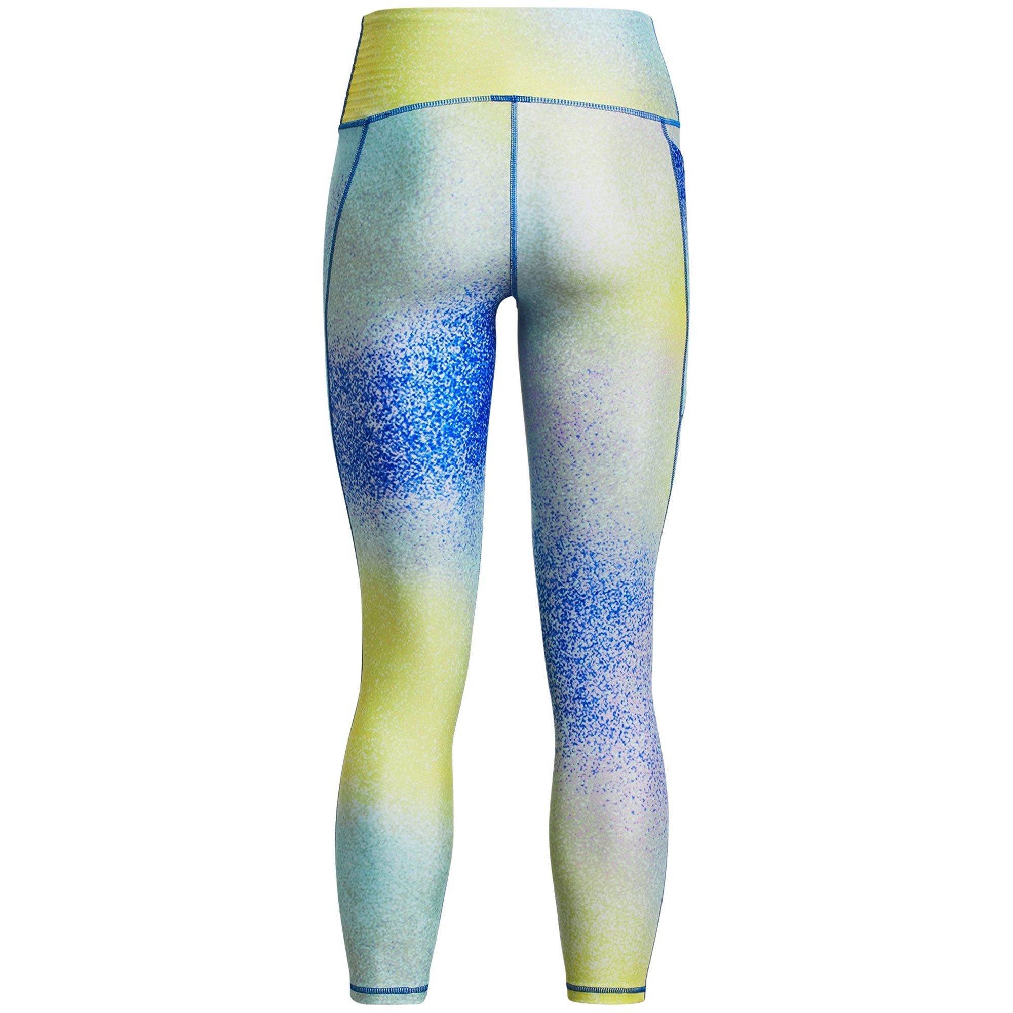 Under Armour UA HeatGear Printed Ankle Leggings Womens