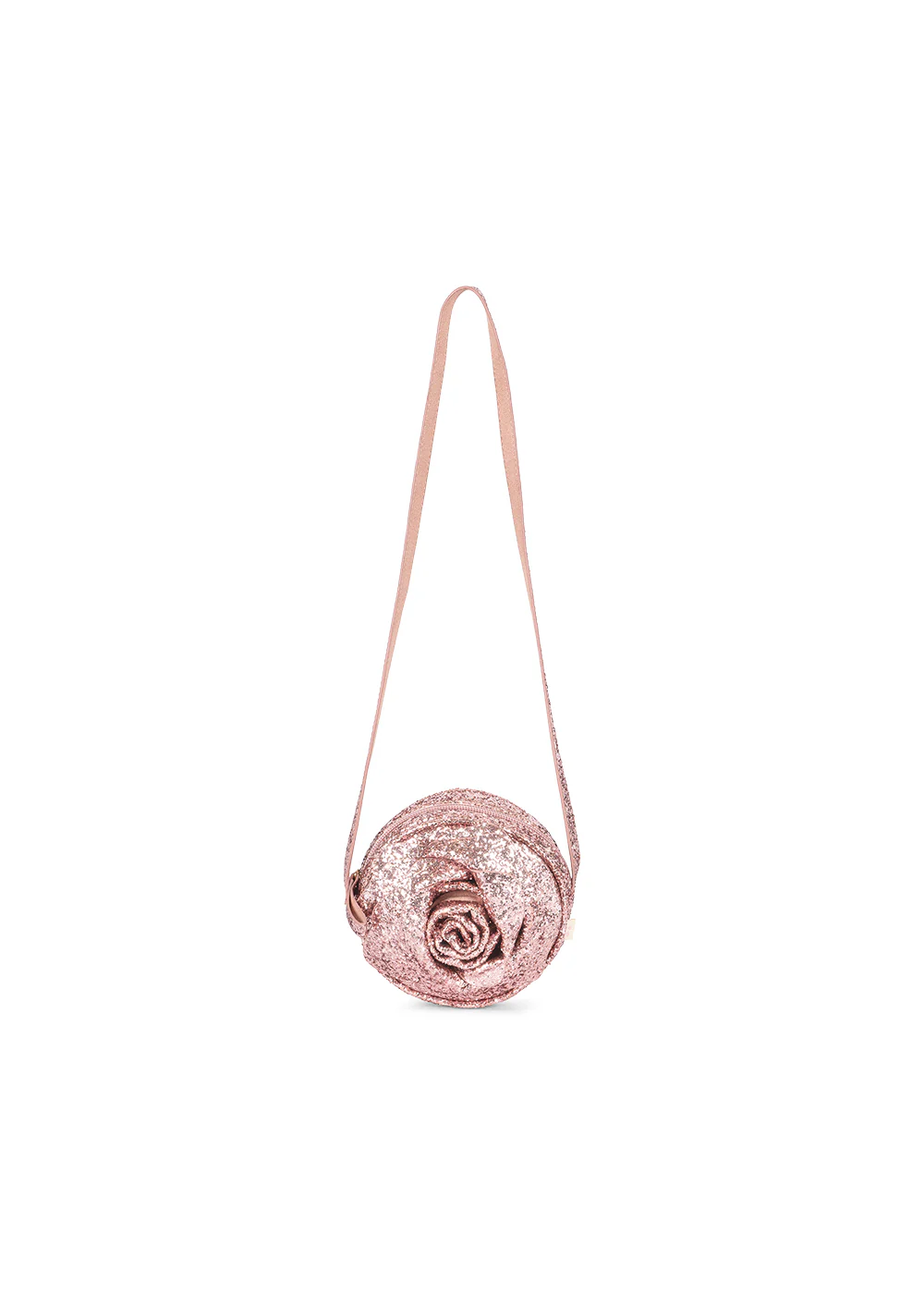 ROSE GLIMMERTASKE - glitter rose - OS