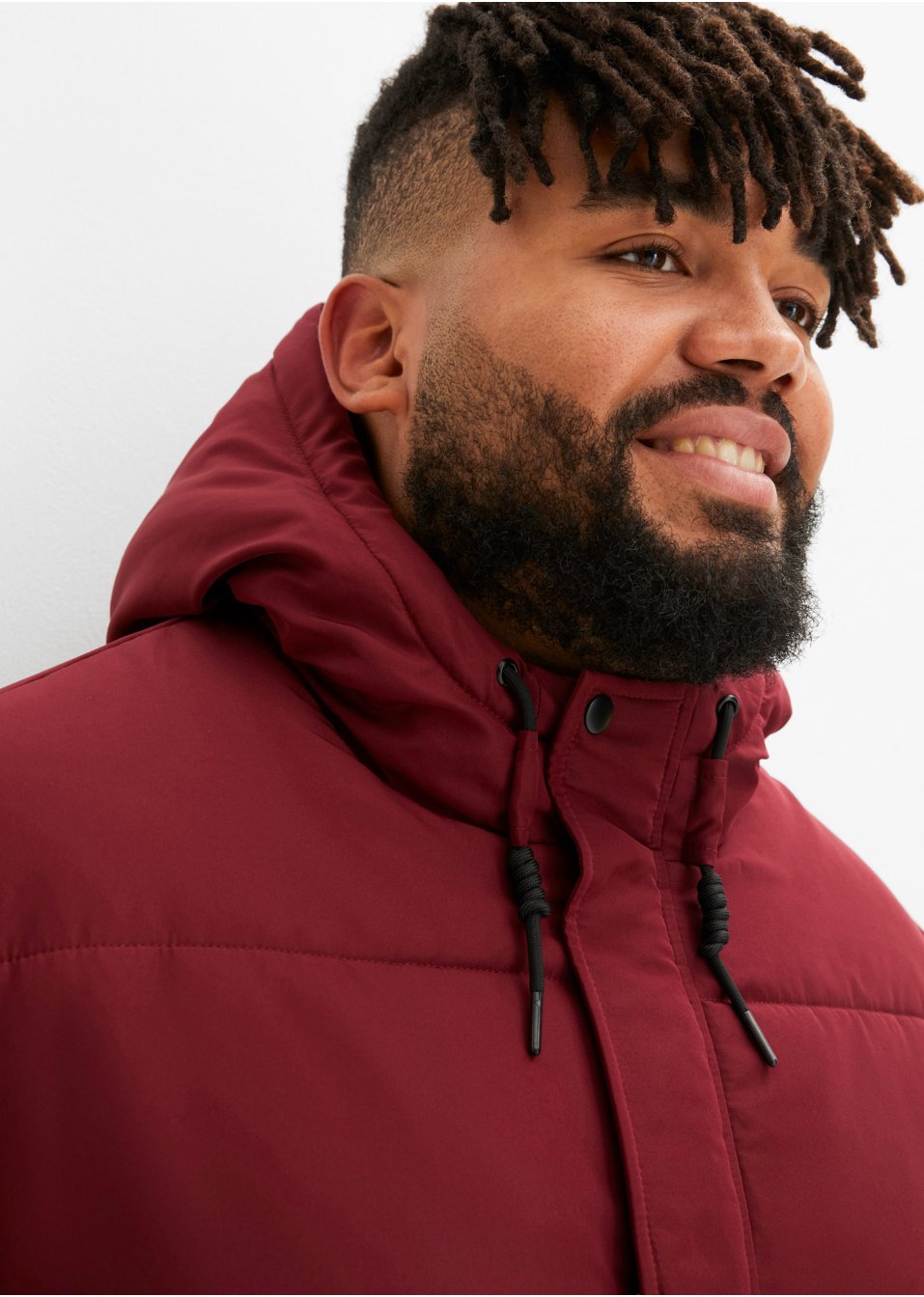 Veste matelassée à capuche en polyester recyclé