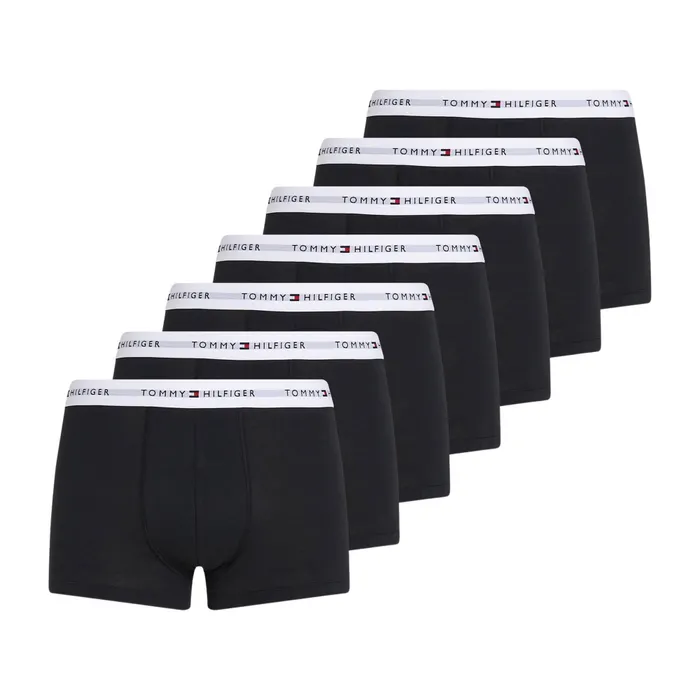 Tommy Hilfiger Signature Repeat Logo Trunk Boxershorts Heren (7-pack)