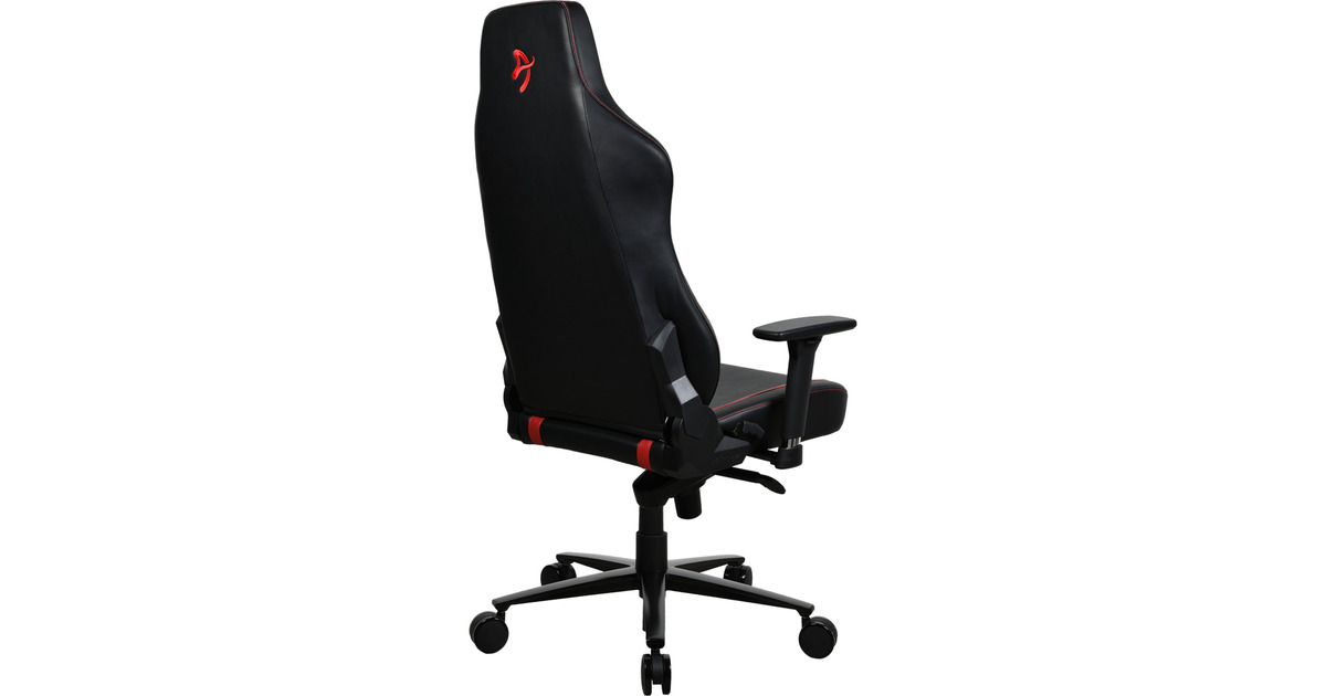 ArozziVernazza SoftPU - Black/Red gamestoel  (Zwart/rood)