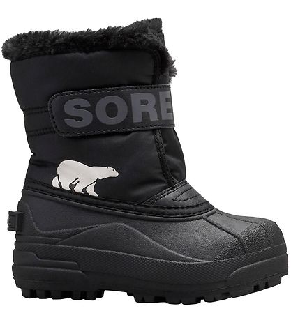 Sorel VinterStøvler - Childrens Snow Commander - Sort