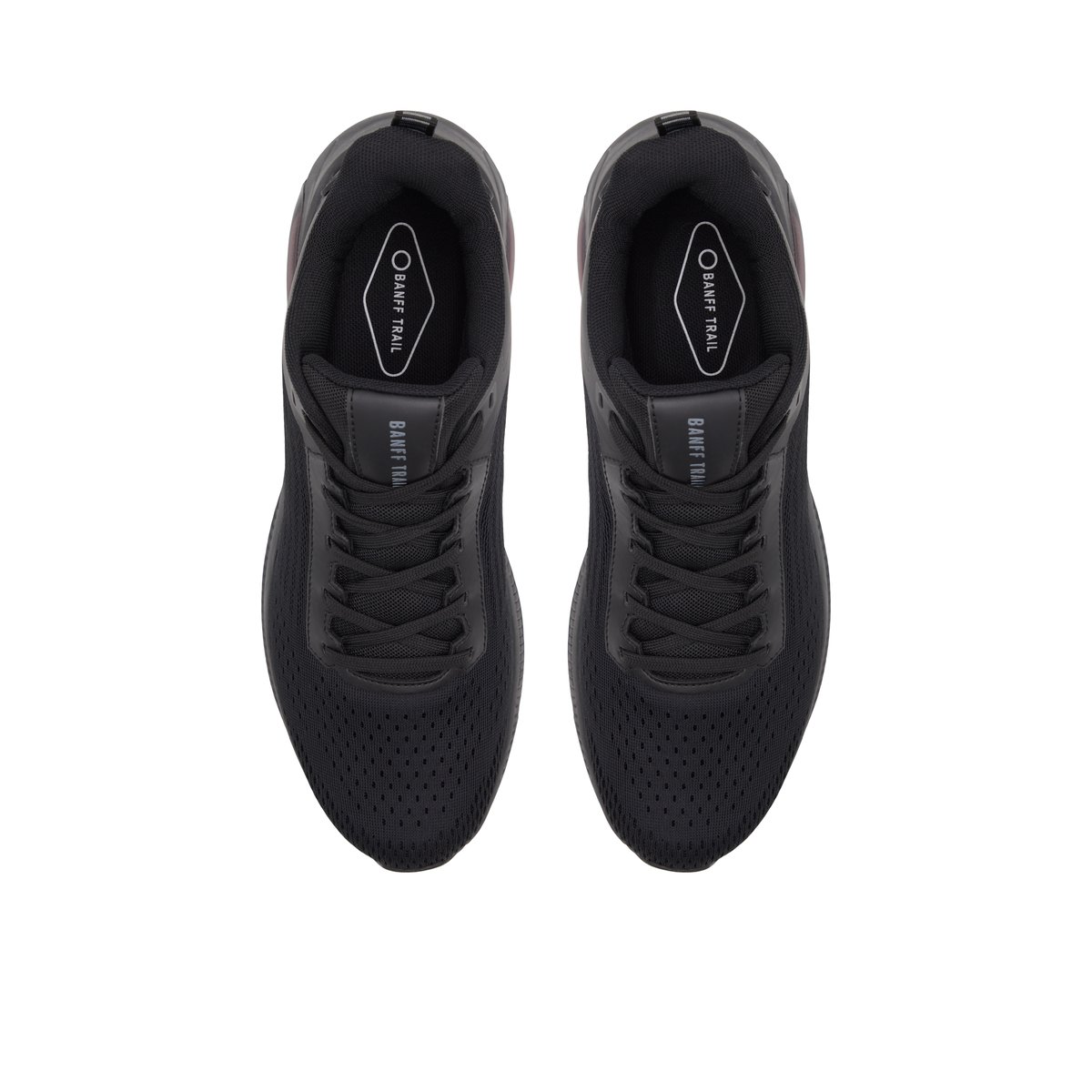 BANFF TRAIL-Ceawyn-Baskets - Talon plat - Noir/Noir