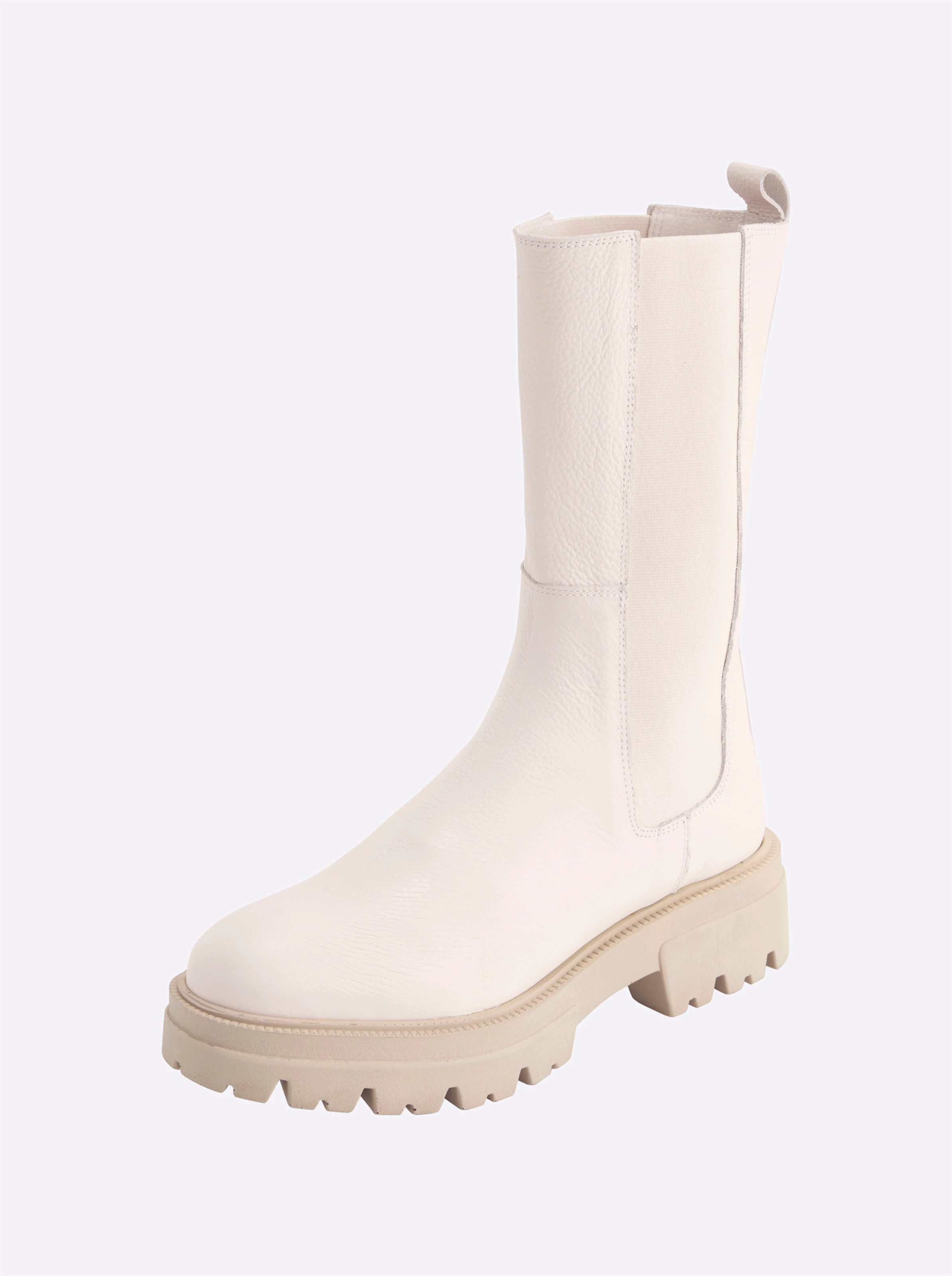 heine Stiefelette in ecru
