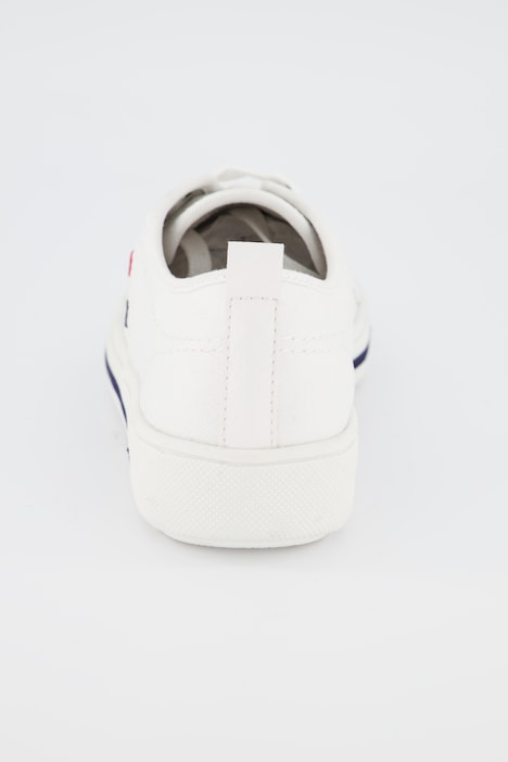 Sneaker, Jana Shoes, Canvas, Lederoptik-Spitze, Weite H