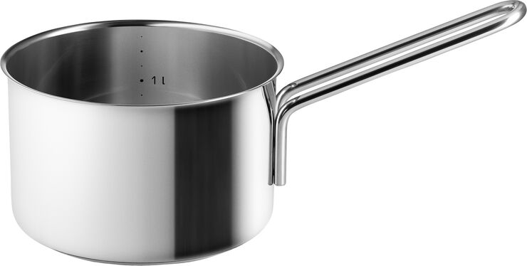 Eva Trio Stainless Steel Kasserolle 1,8 l 16 cm Polished steel