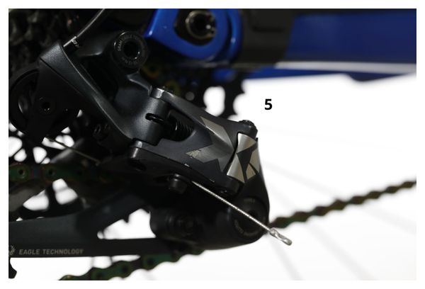 Produit Reconditionné - VTT Tout-Suspendu Lapierre Spicy CF Team Sram X01 Eagle 12V 29' Bleu 2023