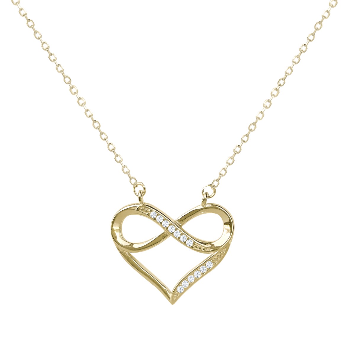 Collier plaqué or oxyde