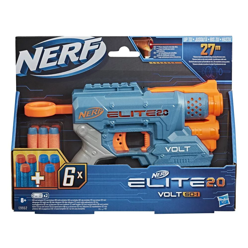 NERF ELITE 2.0 VOLT SD 1 ET FLECHETTES NERF ELITE OFFICIELLES
