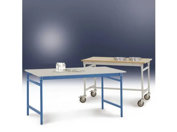 Manuflex BB3017.7035 Arbejdsbord Gråhvid (RAL 7035)