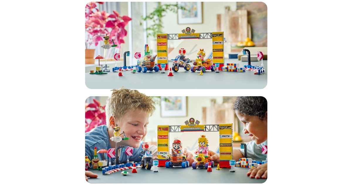 LEGOSuper Mario - Mario Kart – Baby Peach en grand prix–set Constructiespeelgoed  (72036)