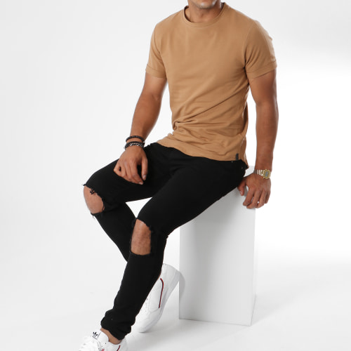 Tee Shirt Oversize T311 Camel