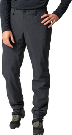 YARAS WARM Herren-Regenhose wattiert  black uni  L
