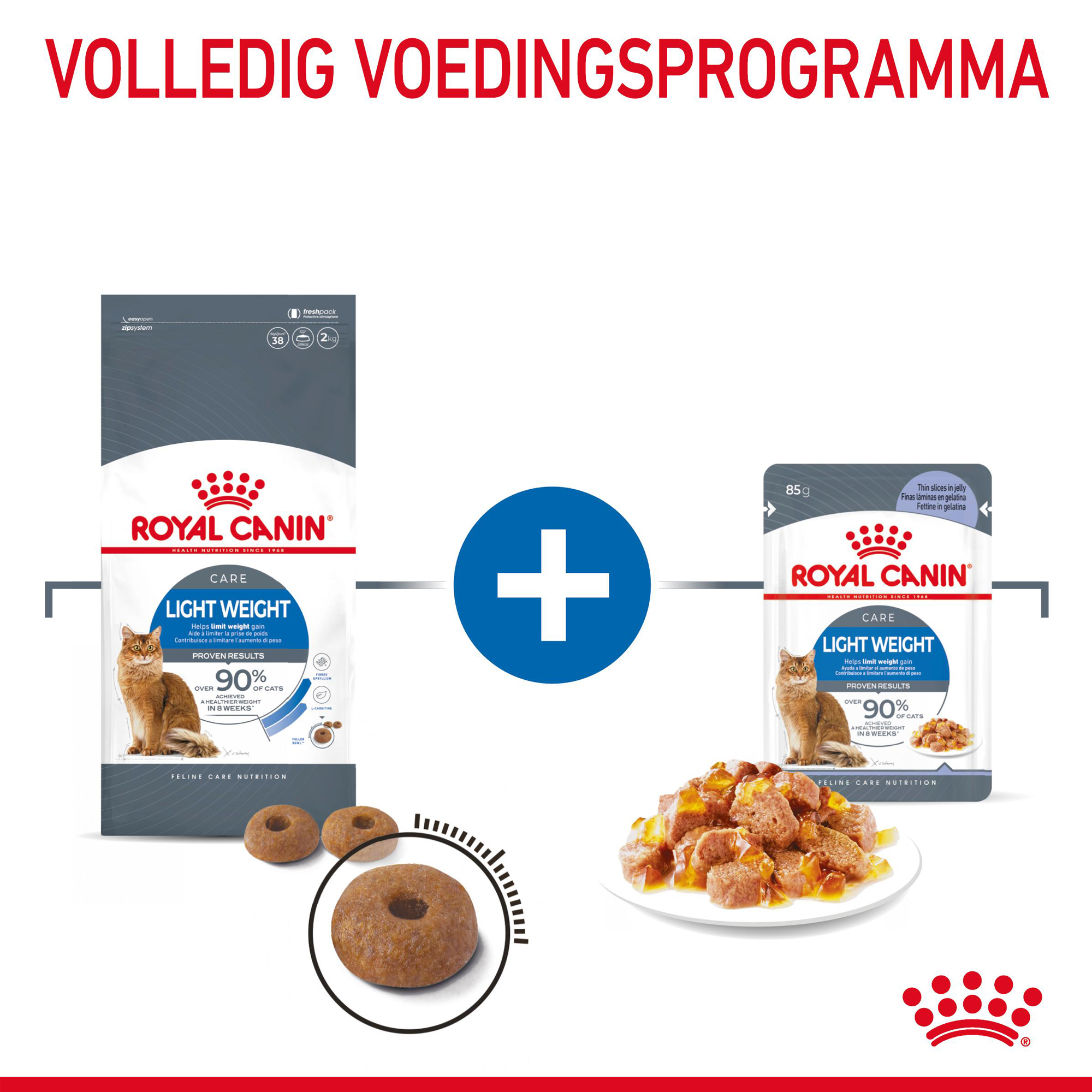 Royal Canin Light Weight Care in Jelly - Kattenvoer