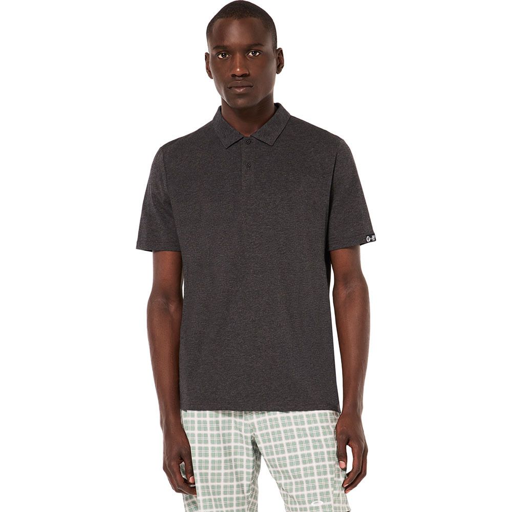 Oakley TRANSITION - Polo Homme dark grey hthr