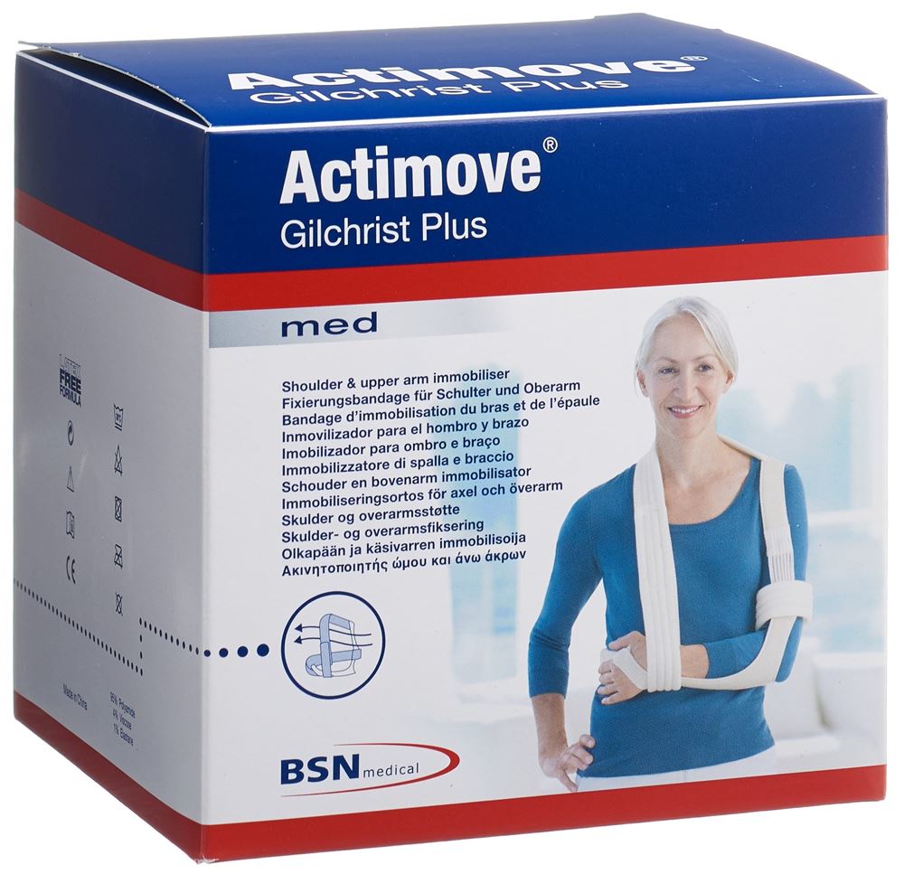 Actimove Gilchrist Plus<br>1 Stück, M, weiss