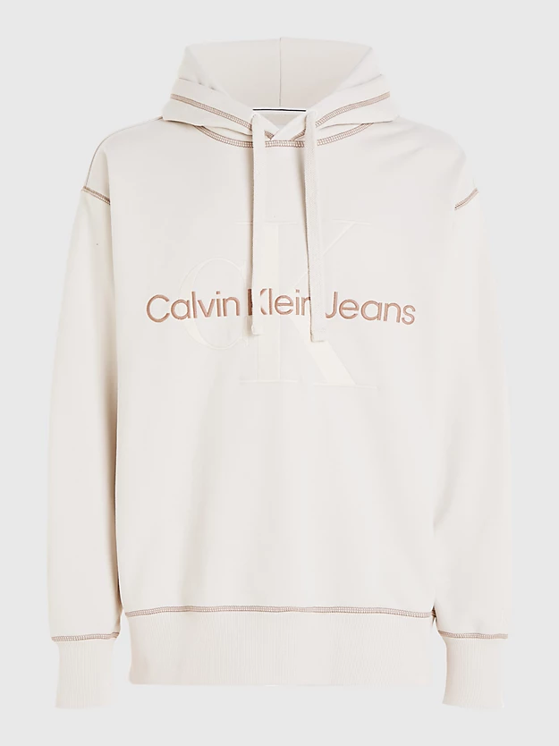 Moletom oversized com monograma