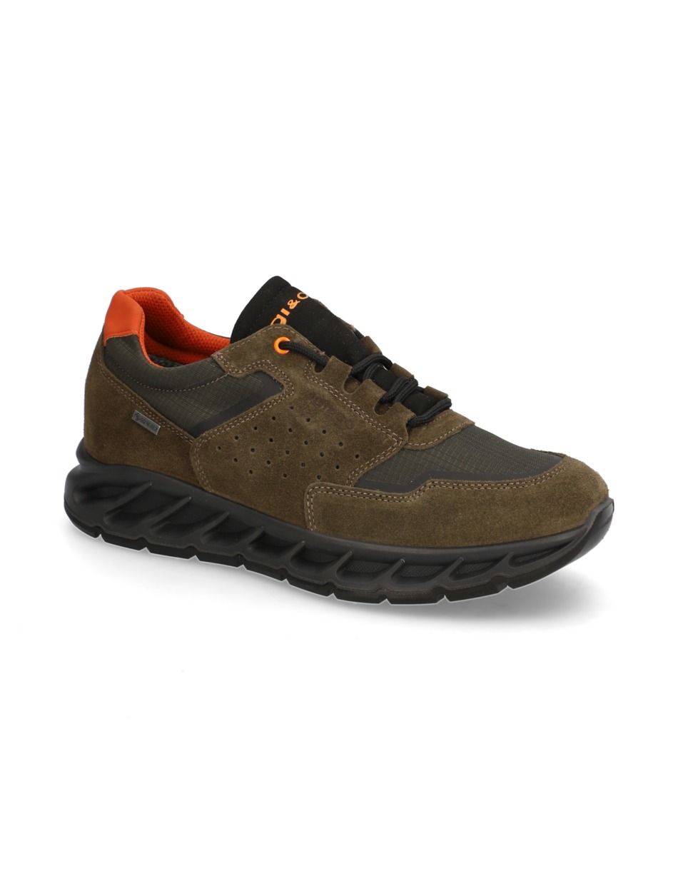 Lederkombination Sneaker
