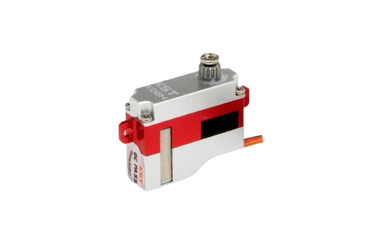 Micro Servo X06H V6.0 1.8 kg, 0.07 s, F3K, Digital HVIdeales Servo für alle F3K, F5K und RES Flugmodelle