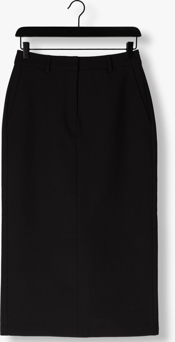 zwarte co'couture midirok vola floor pencil skirt