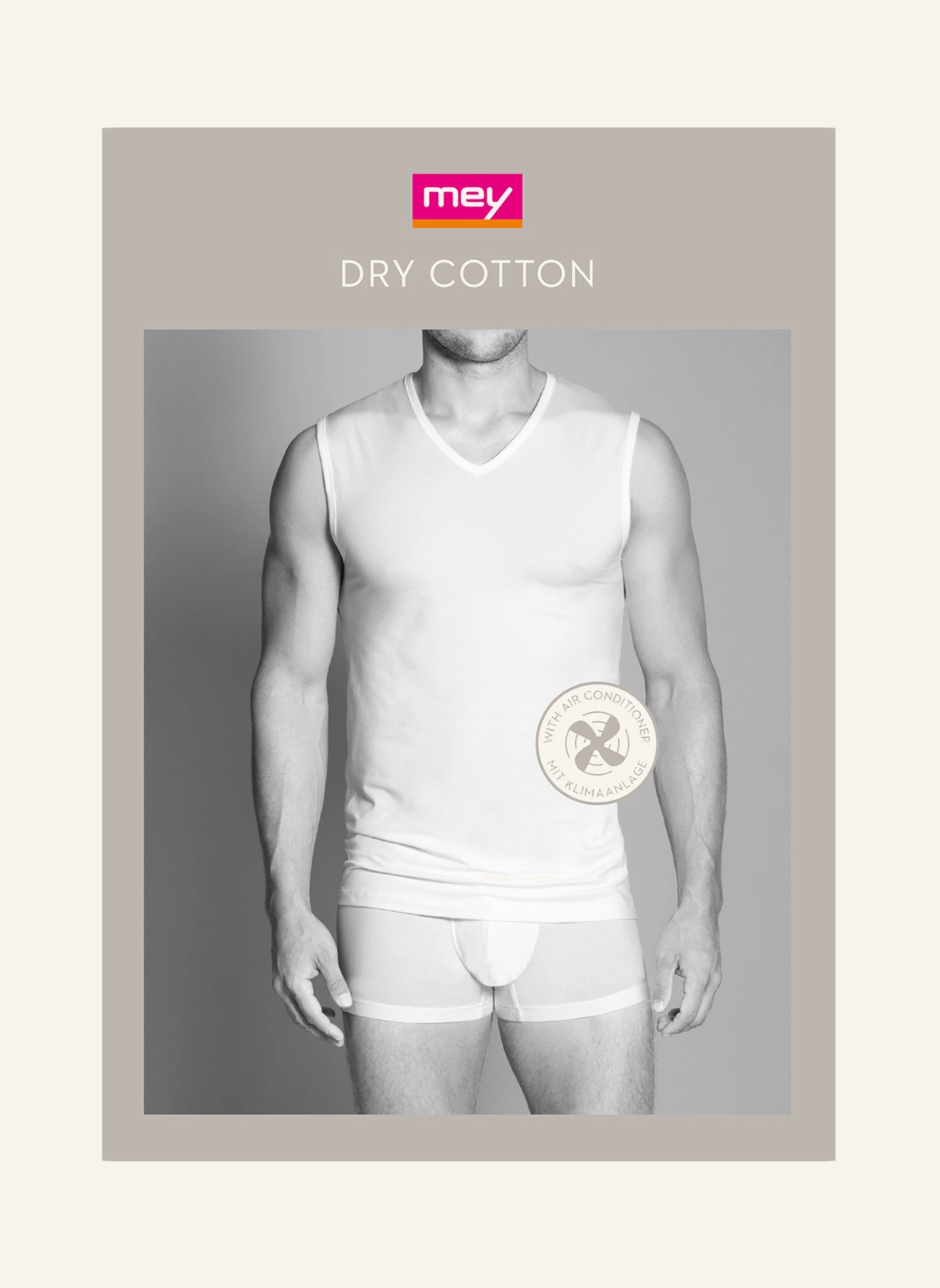 mey V-Shirt Serie DRY COTTON
