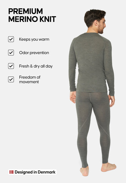 MERINOULD BASELAYER SÆT TIL MÆND