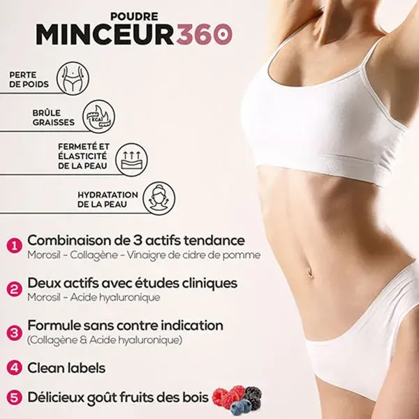 Eafit Slimming 360 Powder - Morosil + Colágeno Marinho + Ácido Hialurônico - Pacote com 3 sachês de 275g