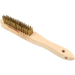 Brosse métallique, 4 rangées