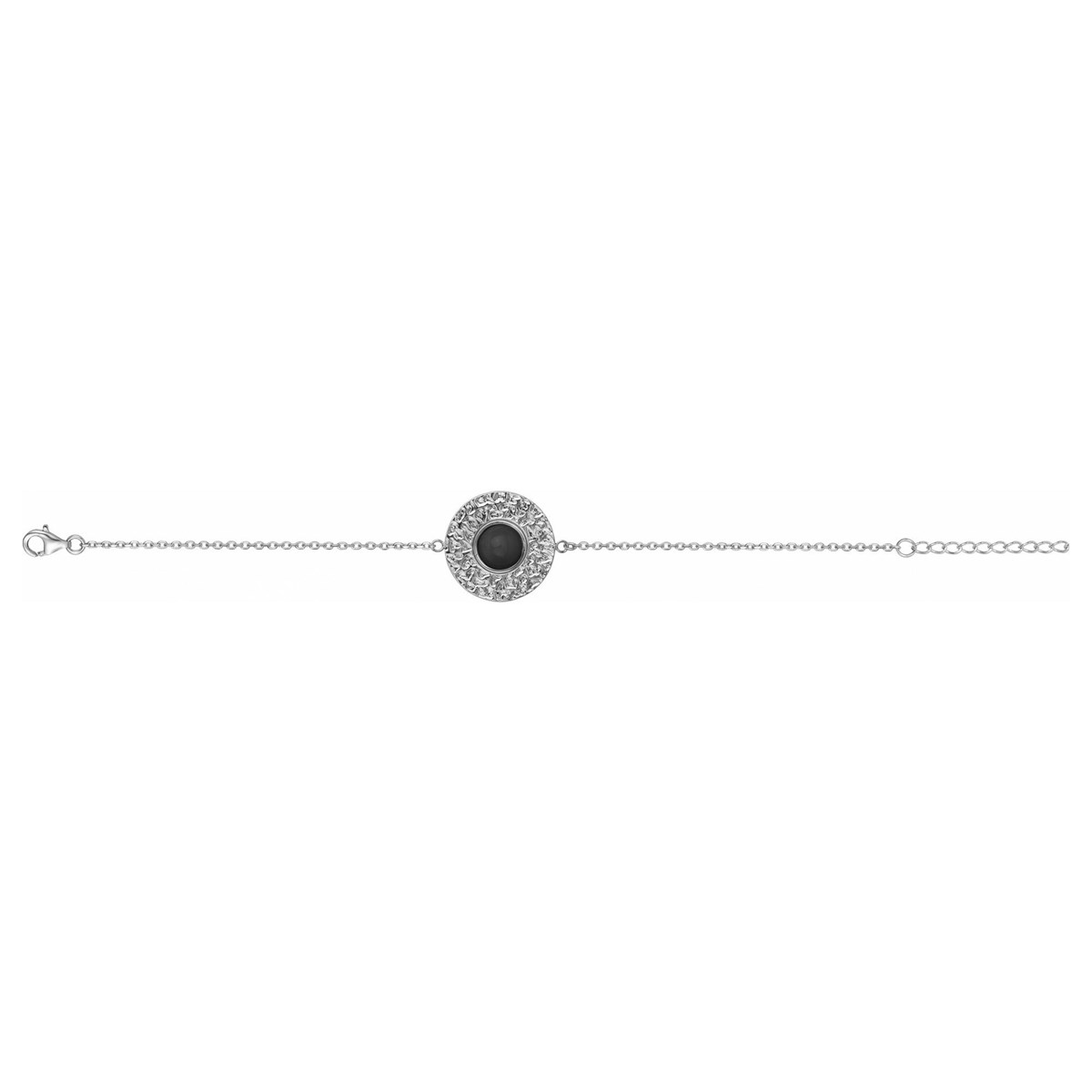 Bracelet souple mono-motif en Acier
