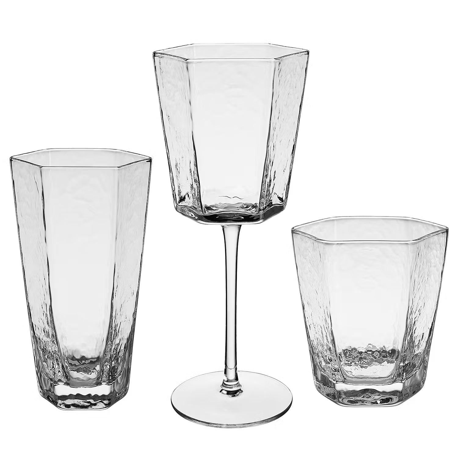 CUBES Weinglas 6er-Set