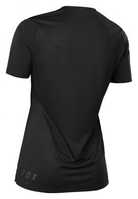 Maillot Manches Courtes Femme Fox Flexair Noir