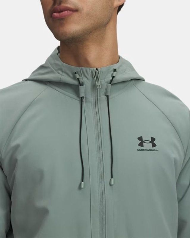 Under Armour Windbreaker Sportvest Heren - Groen