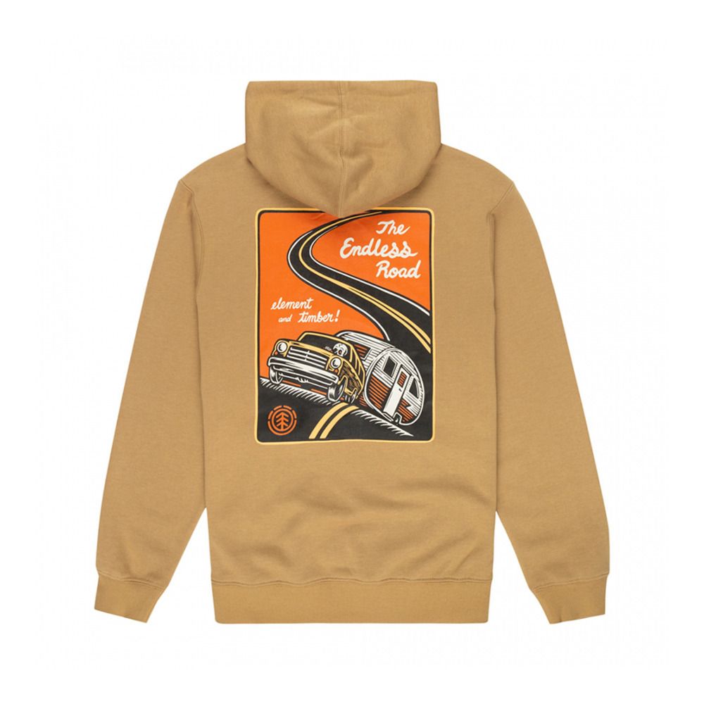 Element TIMBER NOVEL - Sweat Homme khaki