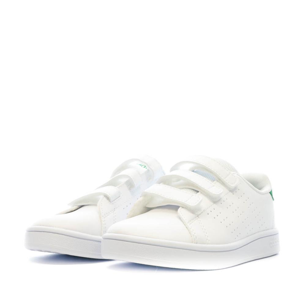 Adidas Baskets Blanches Garçon Adidas Advantage