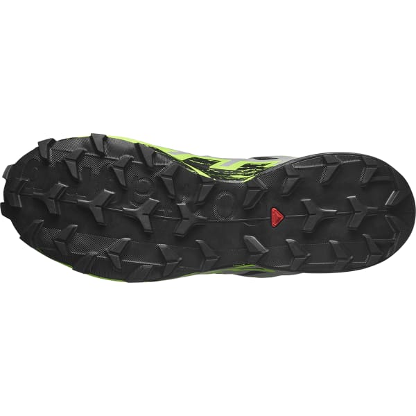 Chaussure trail SALOMON SPEEDCROSS 6 GORE-TEX BLACK/ALLOY/GREEN GECKO