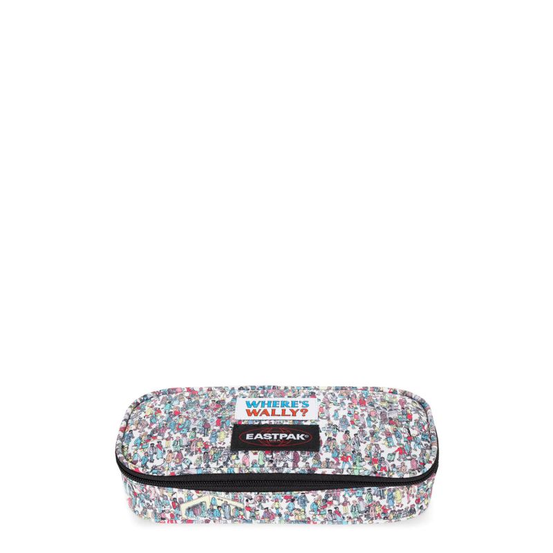 Trousse Oval 22 cm Willy Pattern White