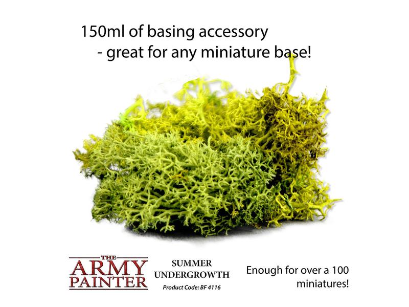 The Army Painter Basing Summer Undergrowth 150 ml Natürlich aussehendes Sommer Unterholz, ideal für Miniaturen-Basen