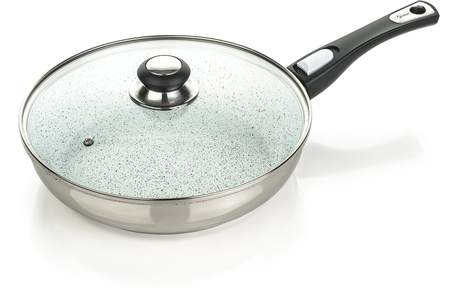 Pfannen-Set Genius Cerafit Mont Blanc 20 cm/24 cm/28 cm<br>Bratpfannenset