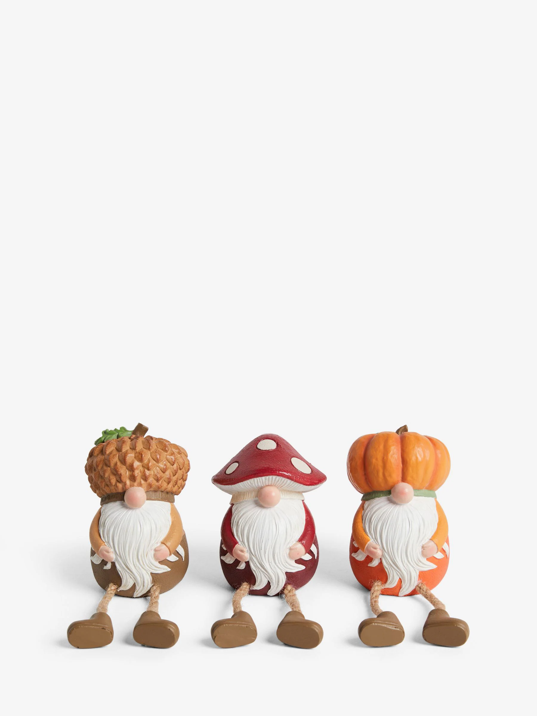 3 Pack Autumn Dangly Leg Gonk Ornaments
