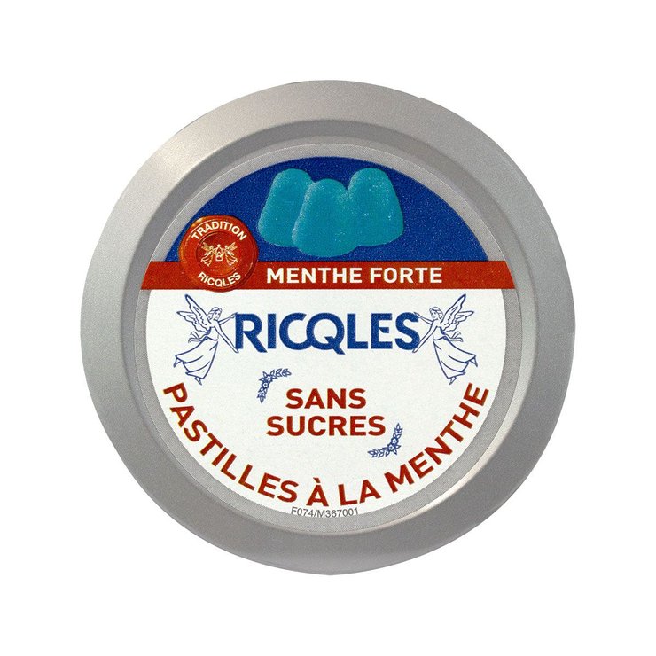 Pastilles à la menthe forte sans sucre 50g