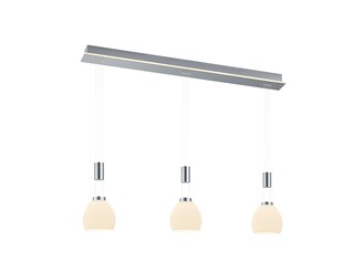 HELL LED Balkenpendel SAM 110 cm nickelfarbig