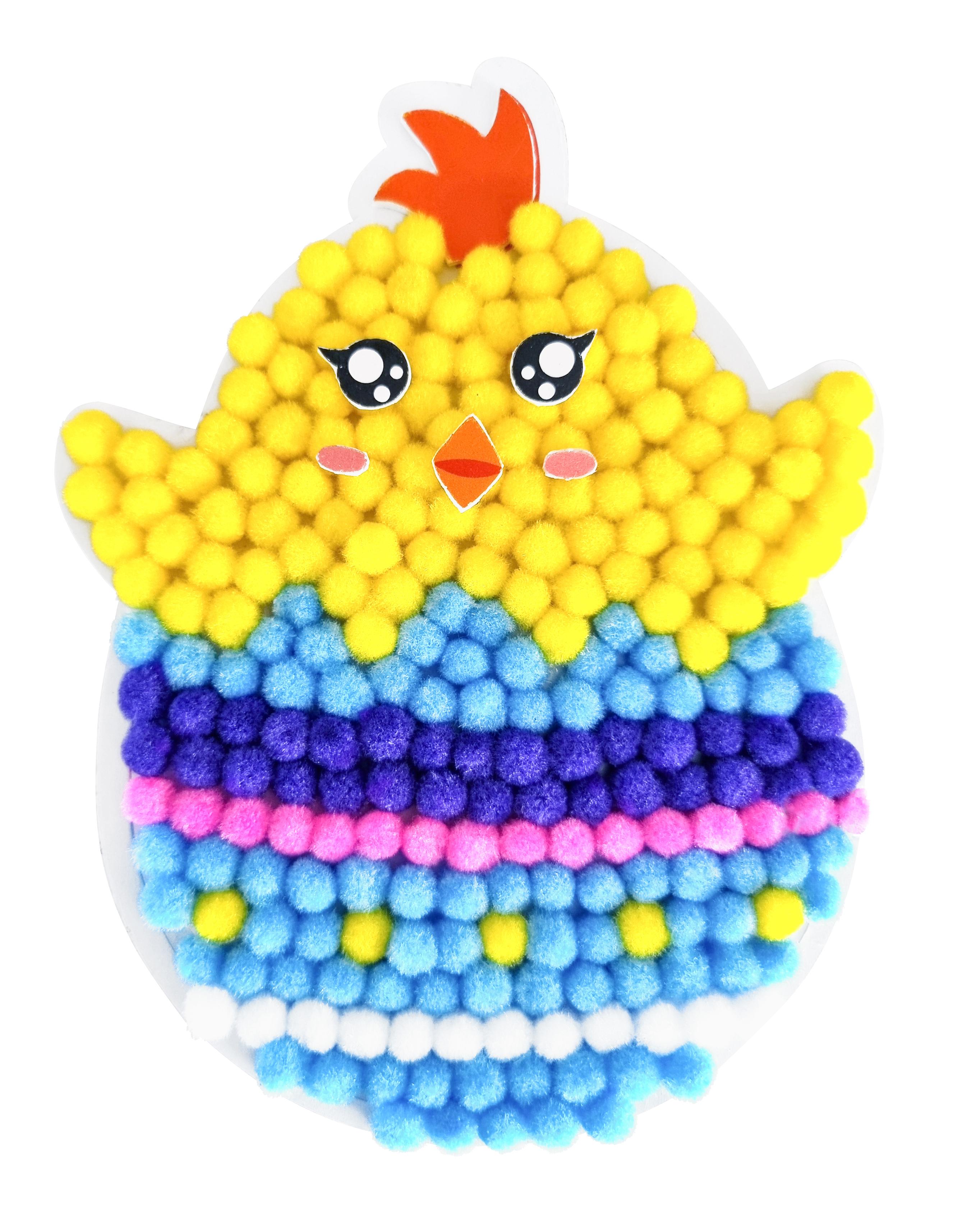 KIT POUSSIN POMPONS 14.7X20CM