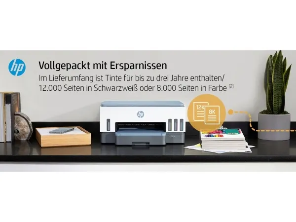 HP Smart Tank 7006 All-in-One - Multifunktionsprinter - farve - blækprinter - kan genopfyldes - 216 x 297 mm (original) - A4/Legal (medie) - op til 13 spm (kopiering) - op til 15 spm (udskriver) - 250 ark - USB 2.0, Wi-Fi(ac), Bluetooth