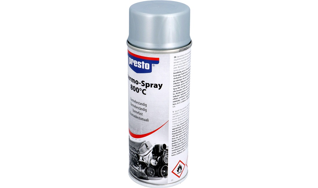 Spraymaling, sølv, varmebestandig